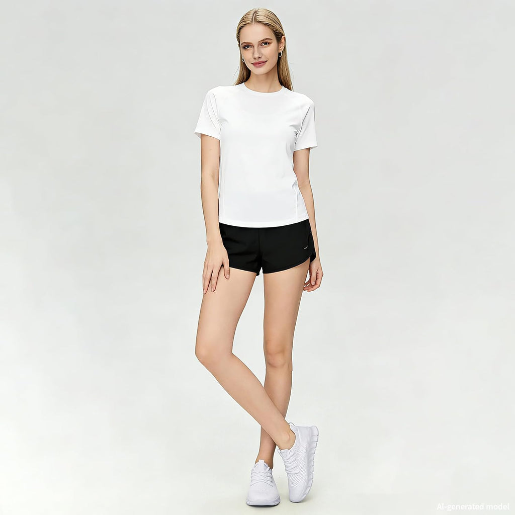 White knit slip-on walking sneaker without a visible logo - additional view 2
