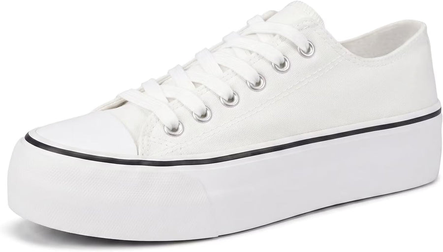 Elevate Minimal Platform Sneakers