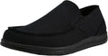 Black slip-on casual loafer without a visible logo