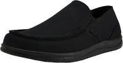 Black slip-on casual loafer without a visible logo